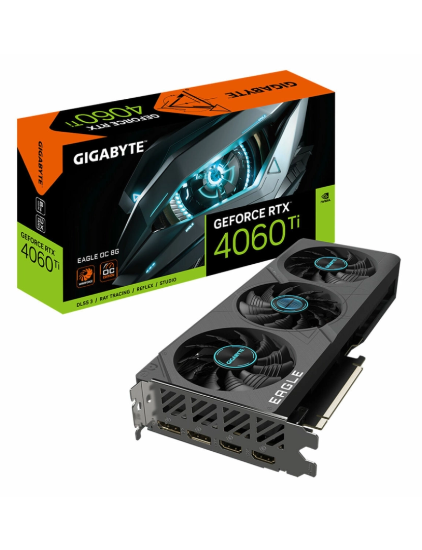 imagem de Placa Gráfica Gigabyte GV-N406TEAGLE OC-8GD 8 GB GDDR62