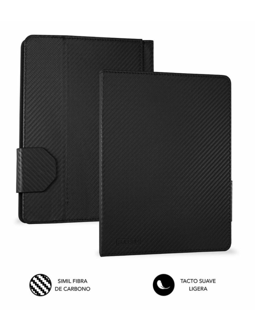 imagem de Capa para Tablet e Teclado Subblim SUBKT1USB001 Preto 10,1"2