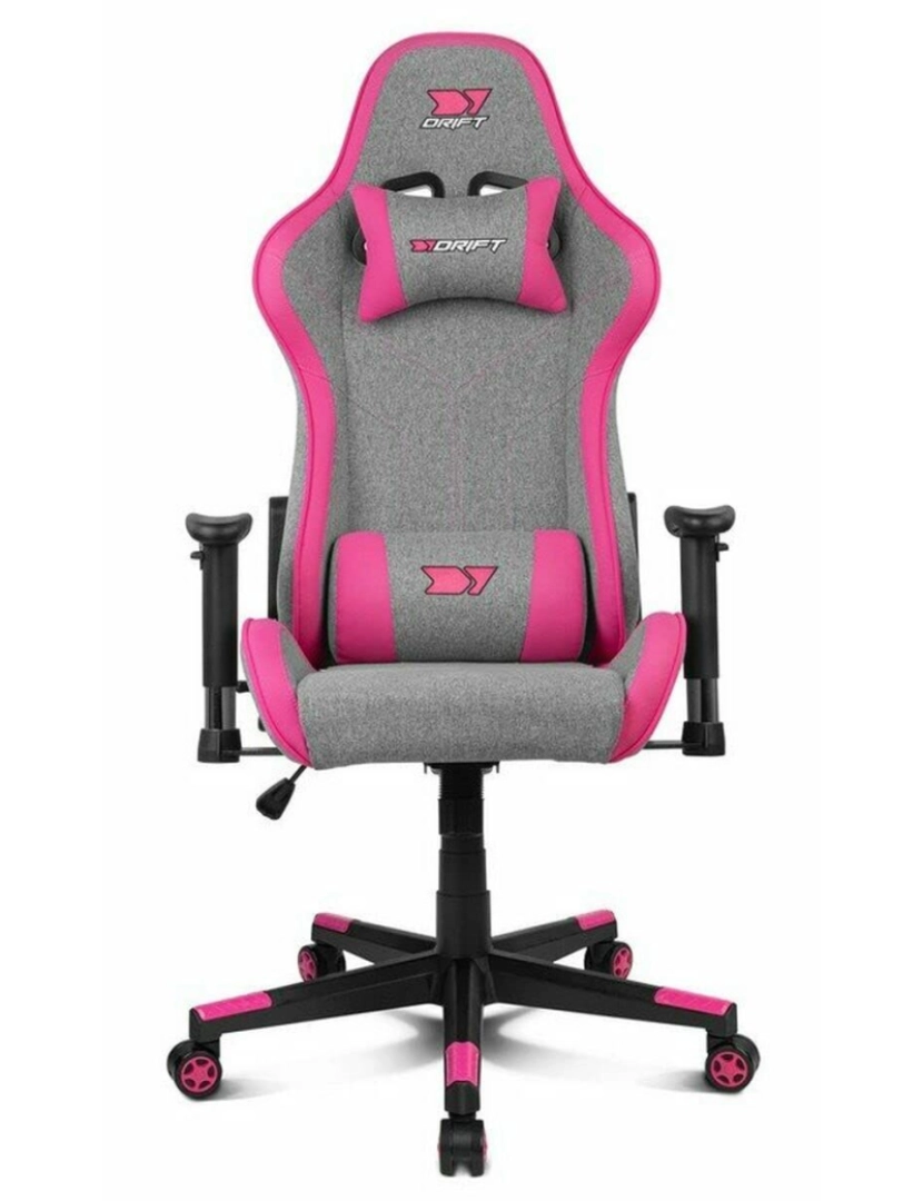 Drift - Cadeira de Gaming DRIFT DR90 PRO Multicolor Cor de Rosa