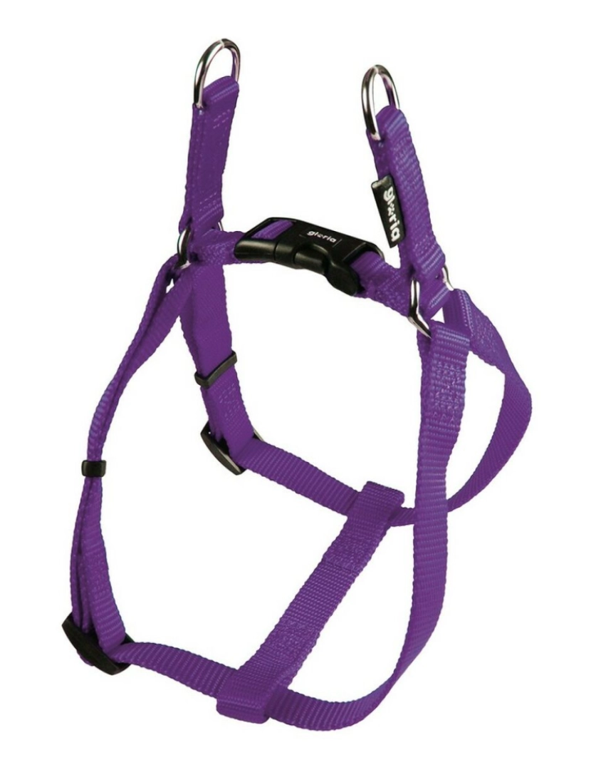 imagem de Arnês para Cães Gloria Liso Ajustável 35-51 cm Roxo S1