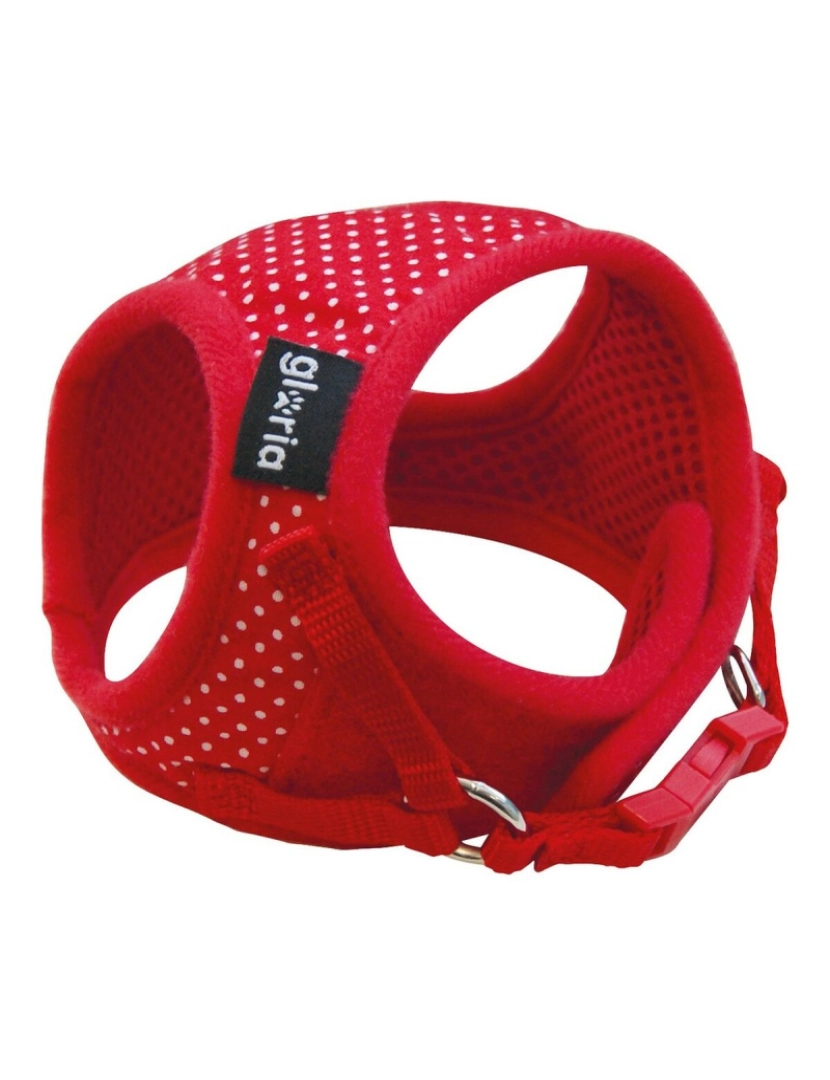 Gloria - Arnês para Cães Gloria Pontos 17-22 cm Vermelho Tamanho XS