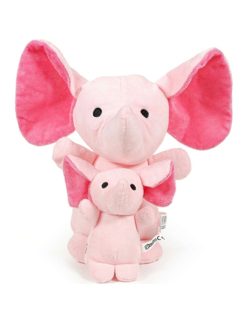 Gloria - Peluche para cães Gloria Hoa 20 cm Cor de Rosa Elefante