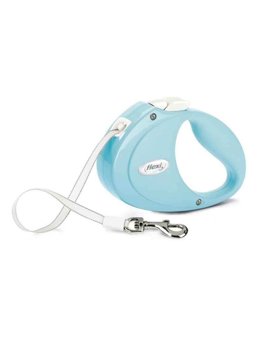 Flexi - Trela para Cães Flexi Puppy 2 m Azul