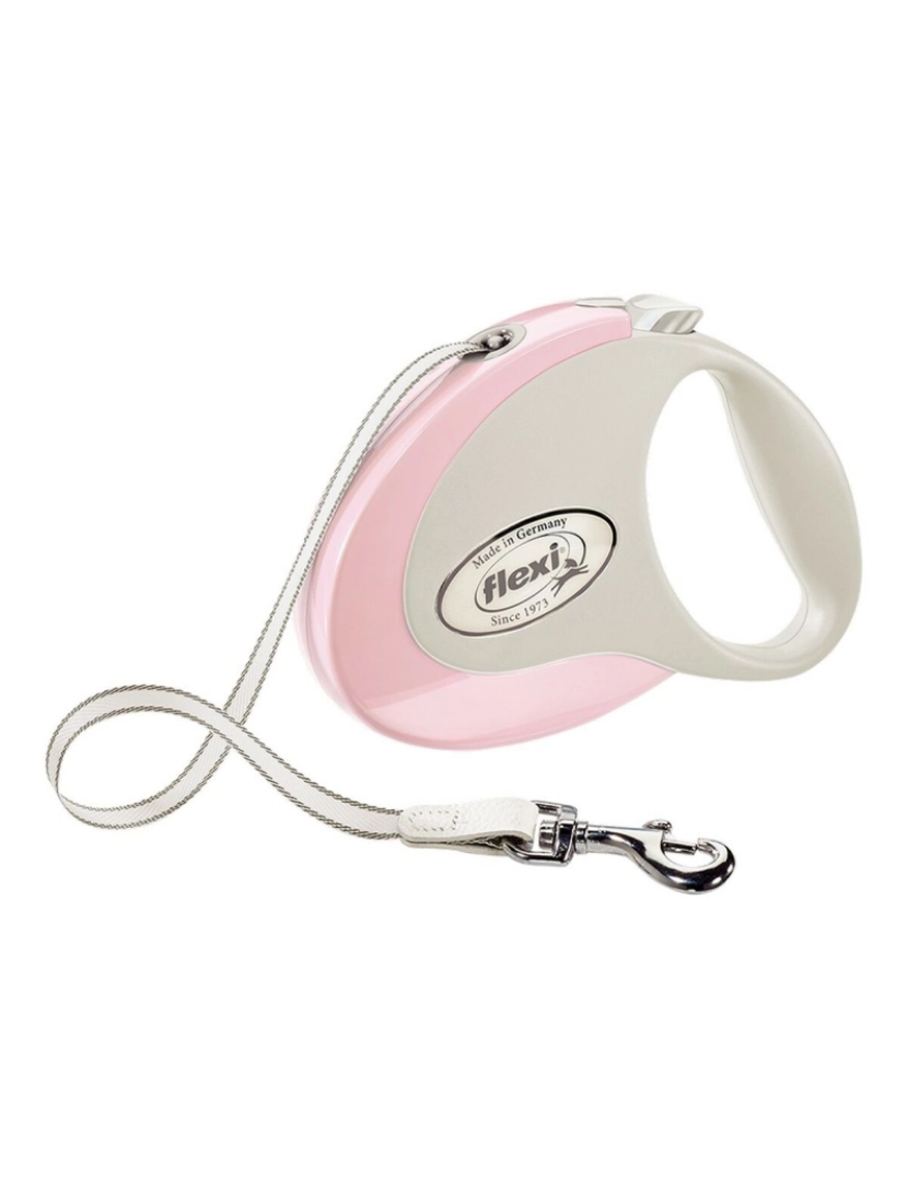 Flexi - Trela para Cães Flexi STYLE 3 m Cor de Rosa Tamanho S