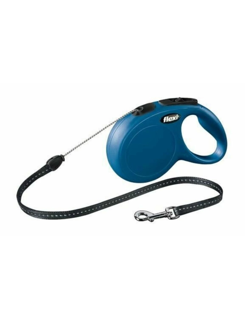 imagem de Trela para Cães Flexi New Classic 5 m Azul Tamanho S1