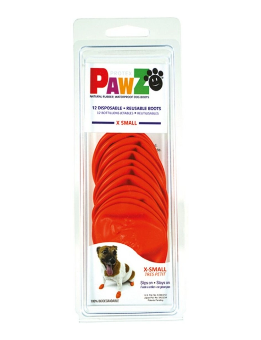 imagem de Botas Pawz Cão Laranja XS2