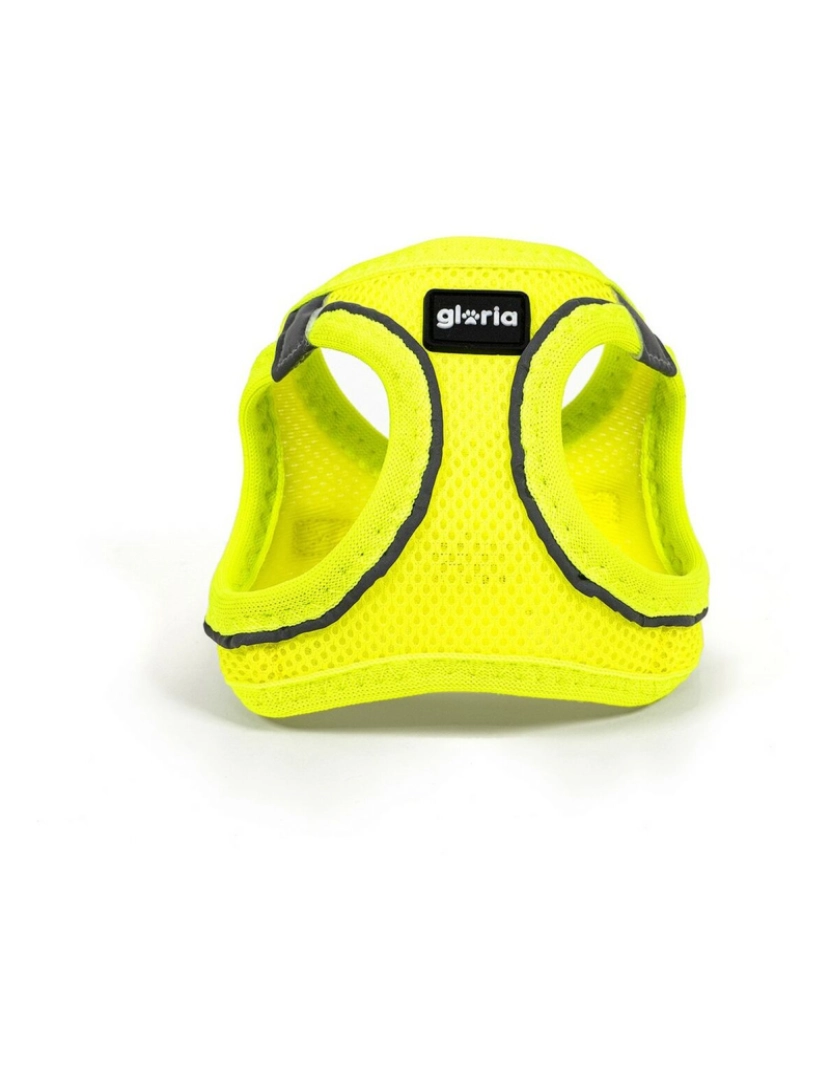 imagem de Arnês para Cães Gloria Air Mesh Trek Star Amarelo Tamanho XXXS (18-20 cm)2