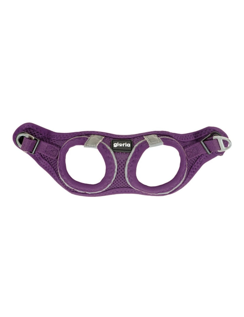 imagem de Arnês para Cães Gloria Air Mesh Trek Star Ajustável Roxo Tamanho XXXS (18-20 cm)3