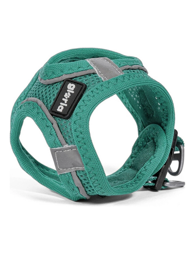 imagem de Arnês para Cães Gloria Air Mesh Trek Star Ajustável Turquesa Tamanho XXXS (18-20 cm)2