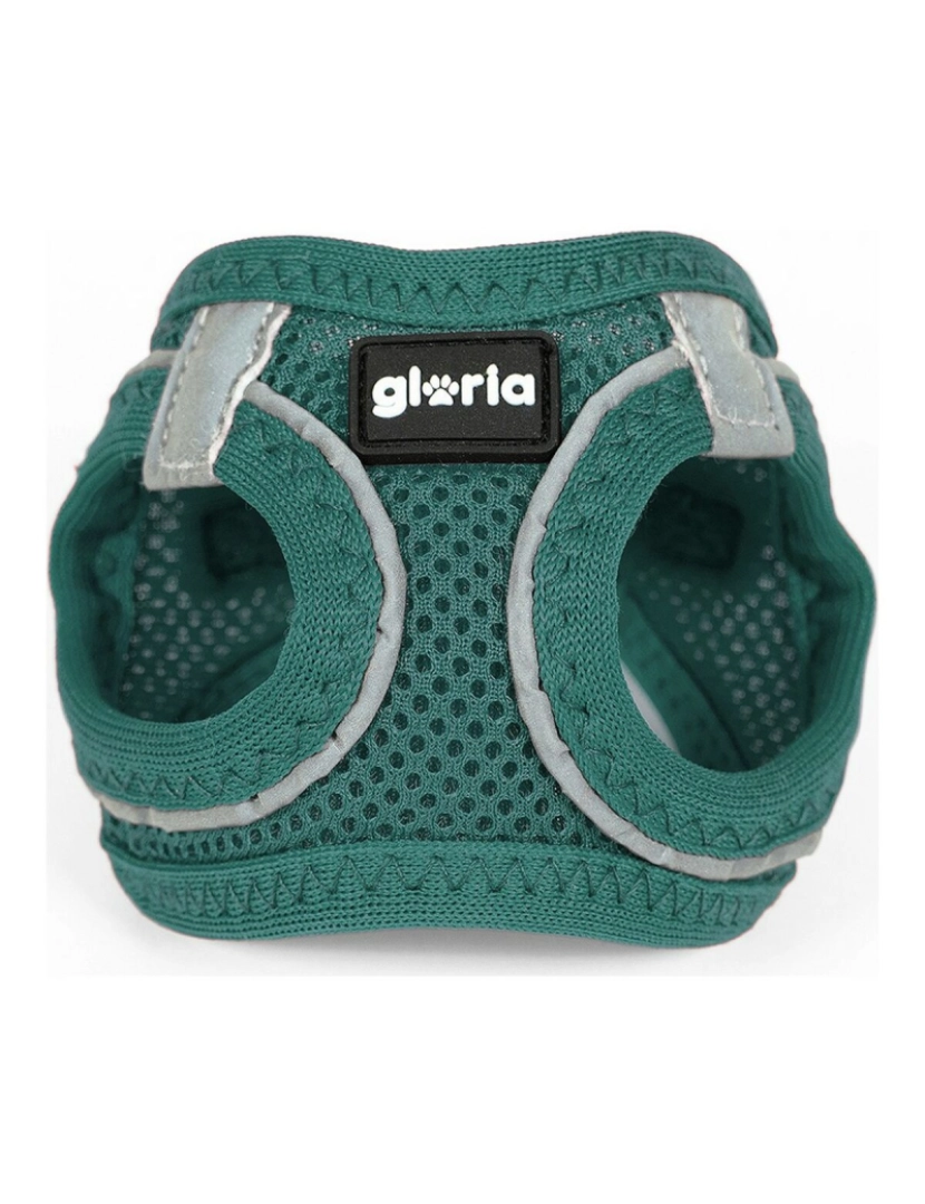 imagem de Arnês para Cães Gloria Air Mesh Trek Star Ajustável Turquesa Tamanho XXXS (18-20 cm)4