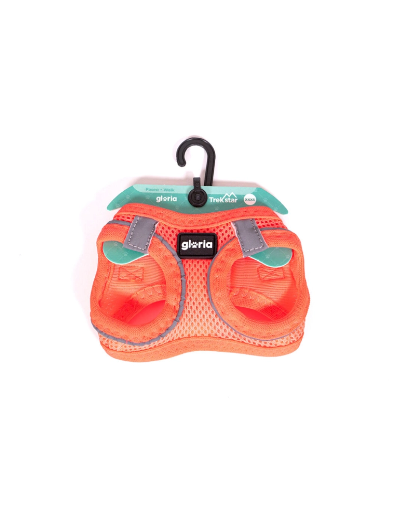 imagem de Arnês para Cães Gloria Trek Star 24-26 cm 28-28,6 cm Laranja XXS3