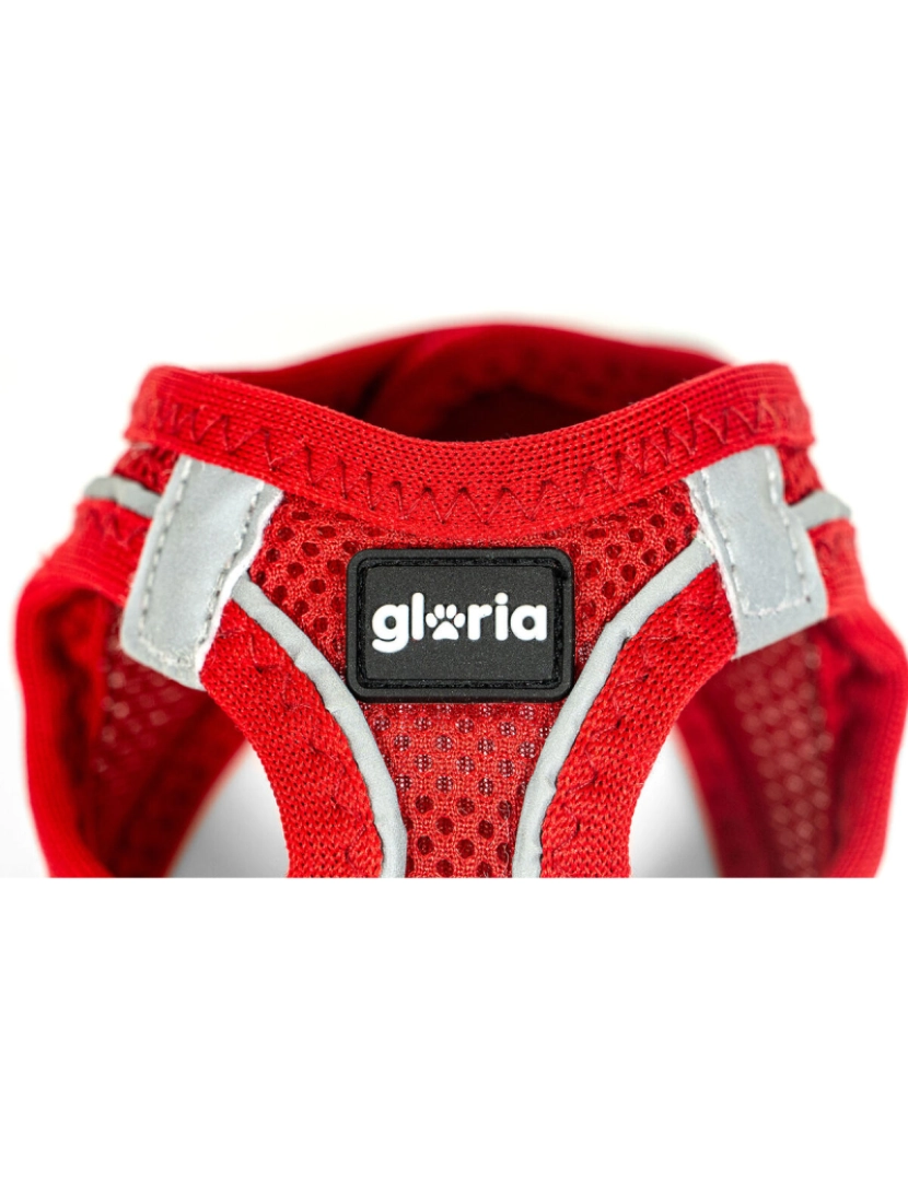 imagem de Arnês para Cães Gloria Trek Star 24-26 cm 28-28,6 cm Vermelho XXS5