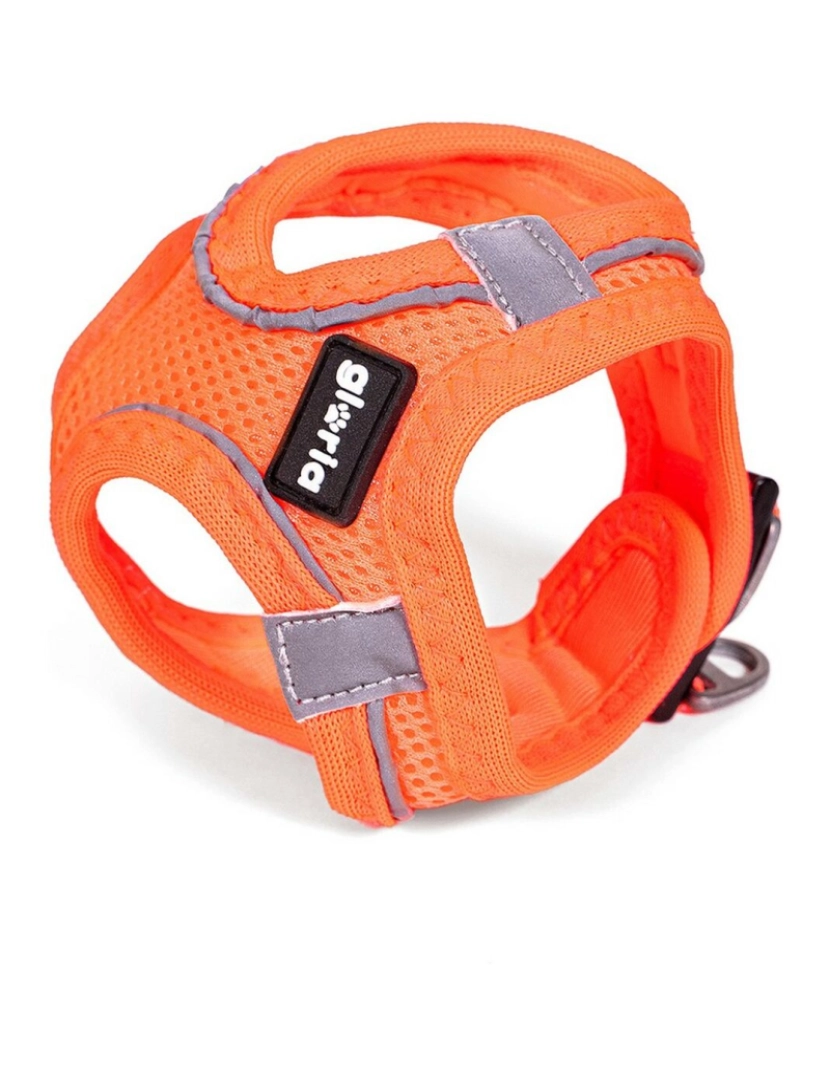 Gloria - Arnês para Cães Gloria Air Mesh Trek Star Ajustável Laranja L (33,4-35 cm)