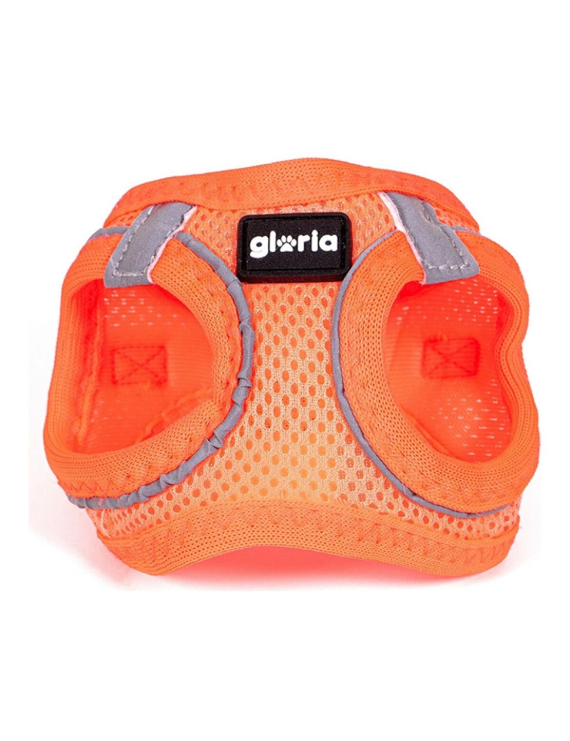 imagem de Arnês para Cães Gloria Air Mesh Trek Star Ajustável Laranja L (33,4-35 cm)4