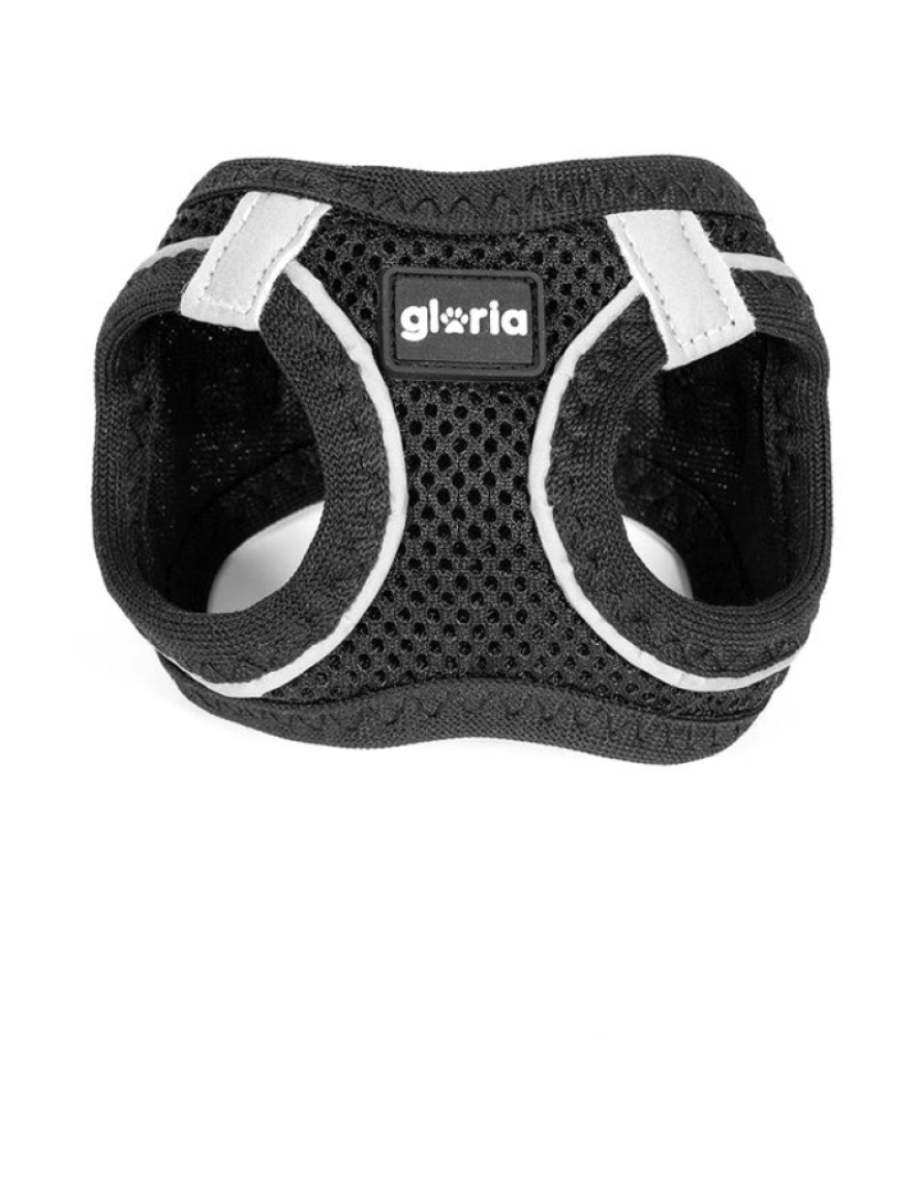 Gloria - Arnês para Cães Gloria Trek Star 33,4-35 cm 51-52 cm Preto L