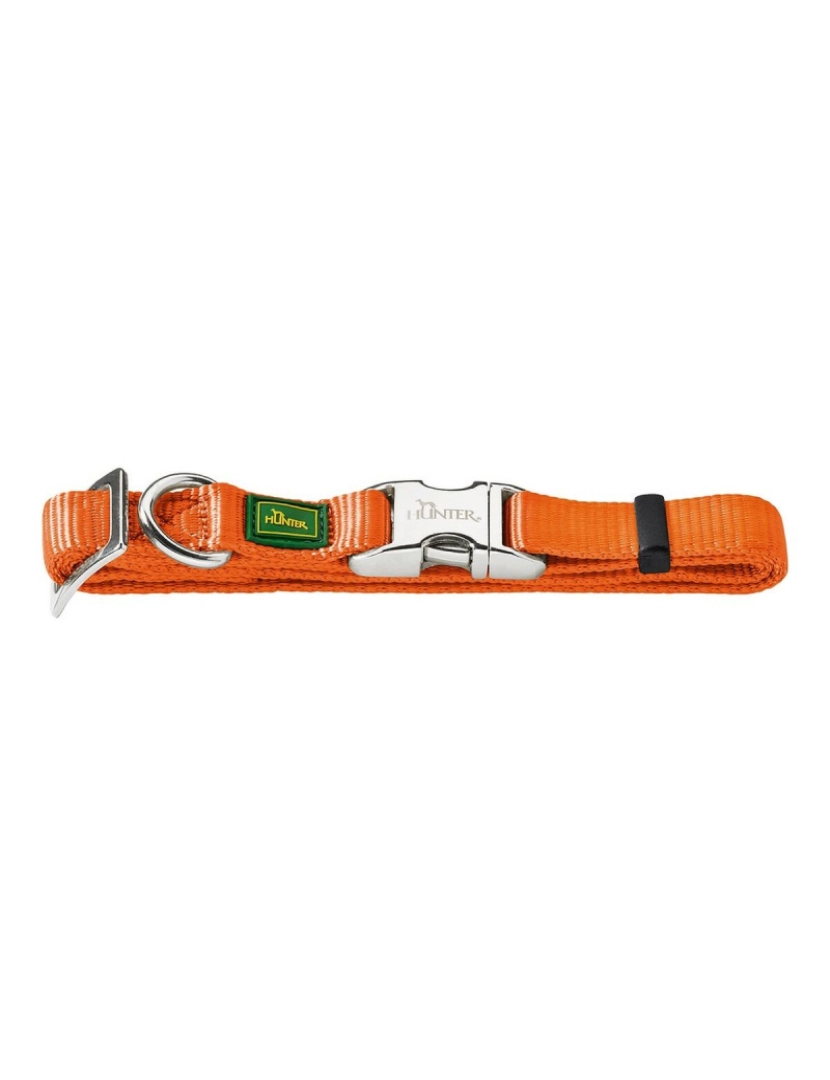 Hunter - Coleira para Cães Hunter Alu-Strong Laranja Tamanho L (45-65 cm)