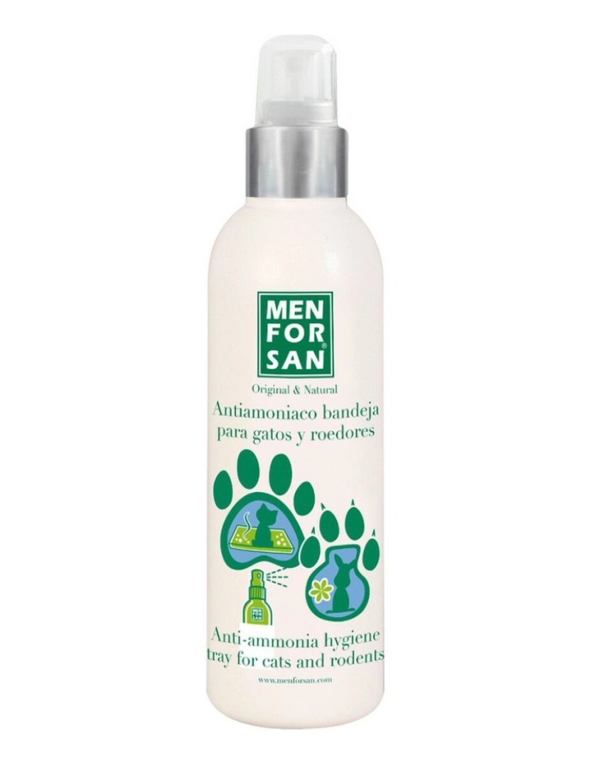 imagem de Antiamoníaco Menforsan Roedores Gato Caixa de areia 125 ml1