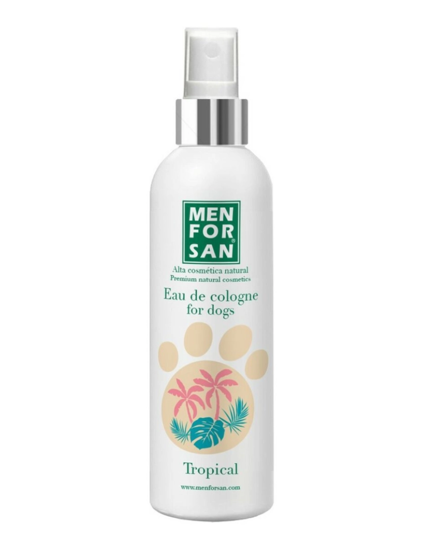 imagem de Água-de-Colónia Menforsan Cão Tropical 125 ml1