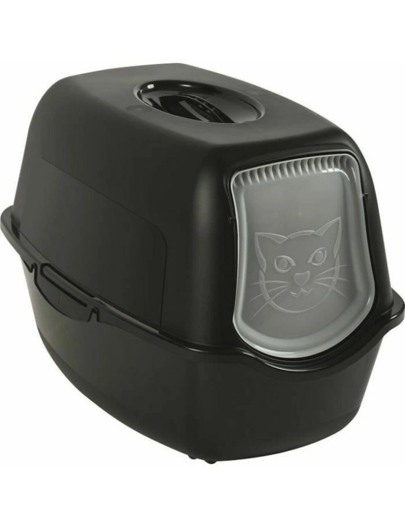 Rotho My Pet - Caixa de Areia para Gatos Rotho My Pet BAILEY Preto