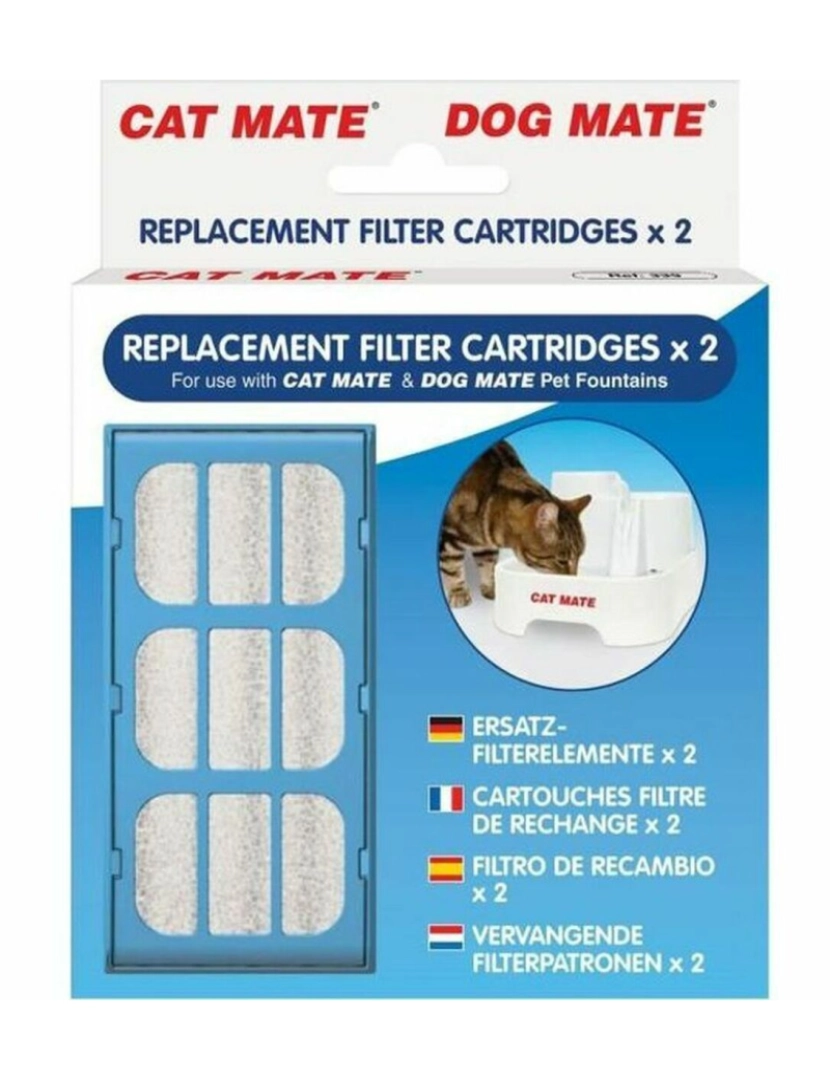 Pet Mate - Filtro de água Pet Mate BI335, BI340