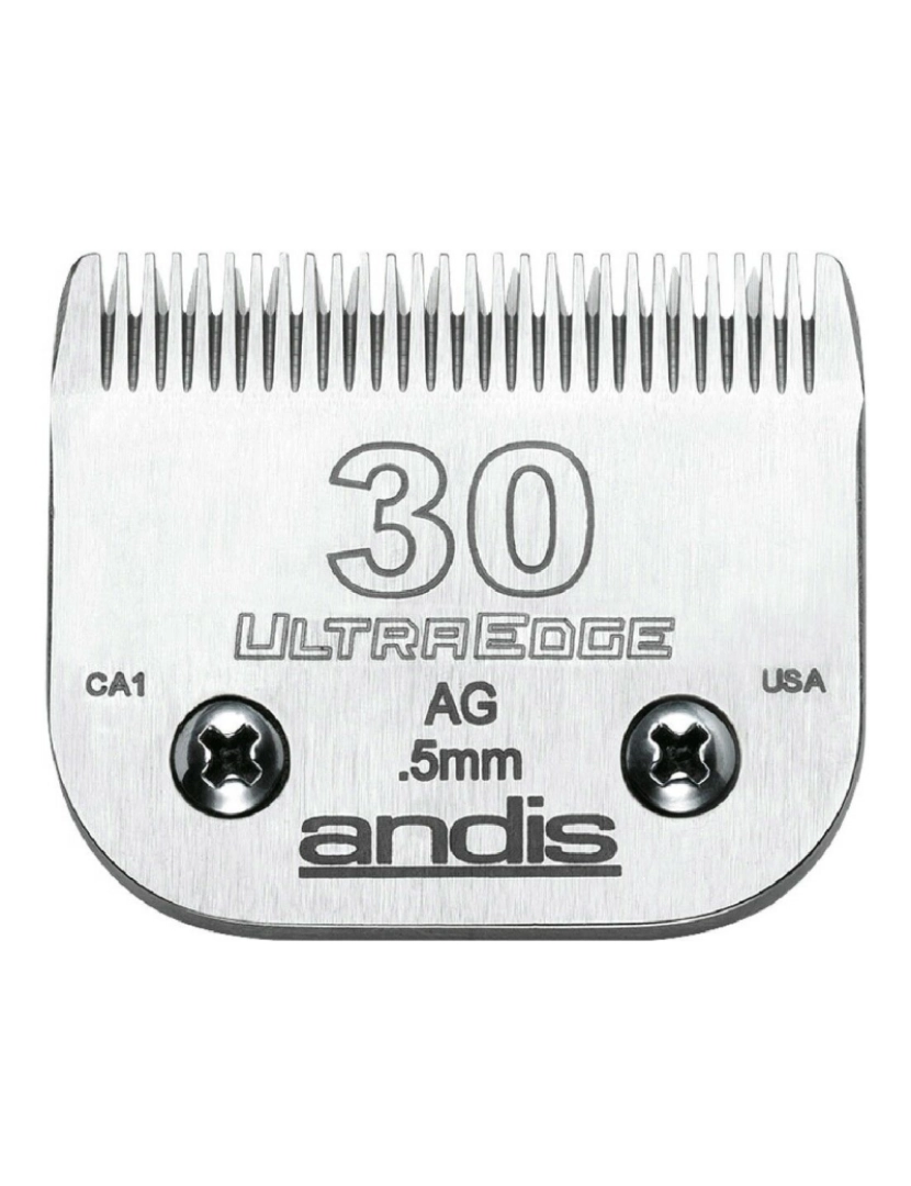Andis - Lâmina sobresselente para máquina de barbear Andis S-30 Cão 0,5 mm