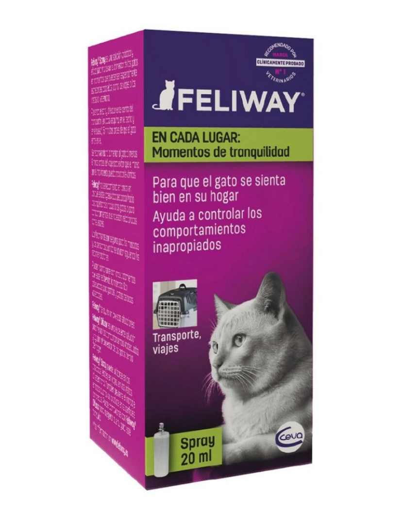 Ceva - Eliminador de odores Ceva Calm Gato 20 ml