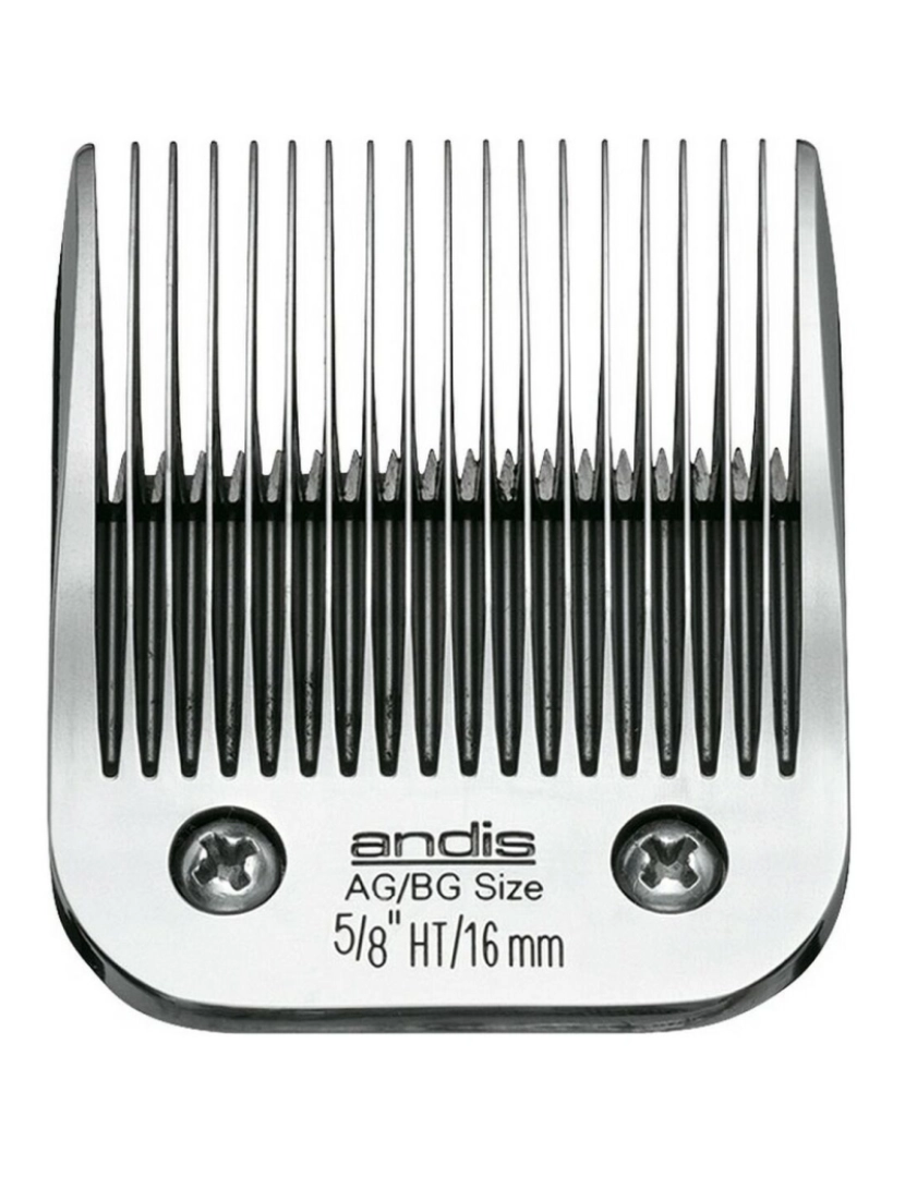 Andis - Lâminas de Barbear Andis 5/8HT Aço Aço com carbono (16 mm)