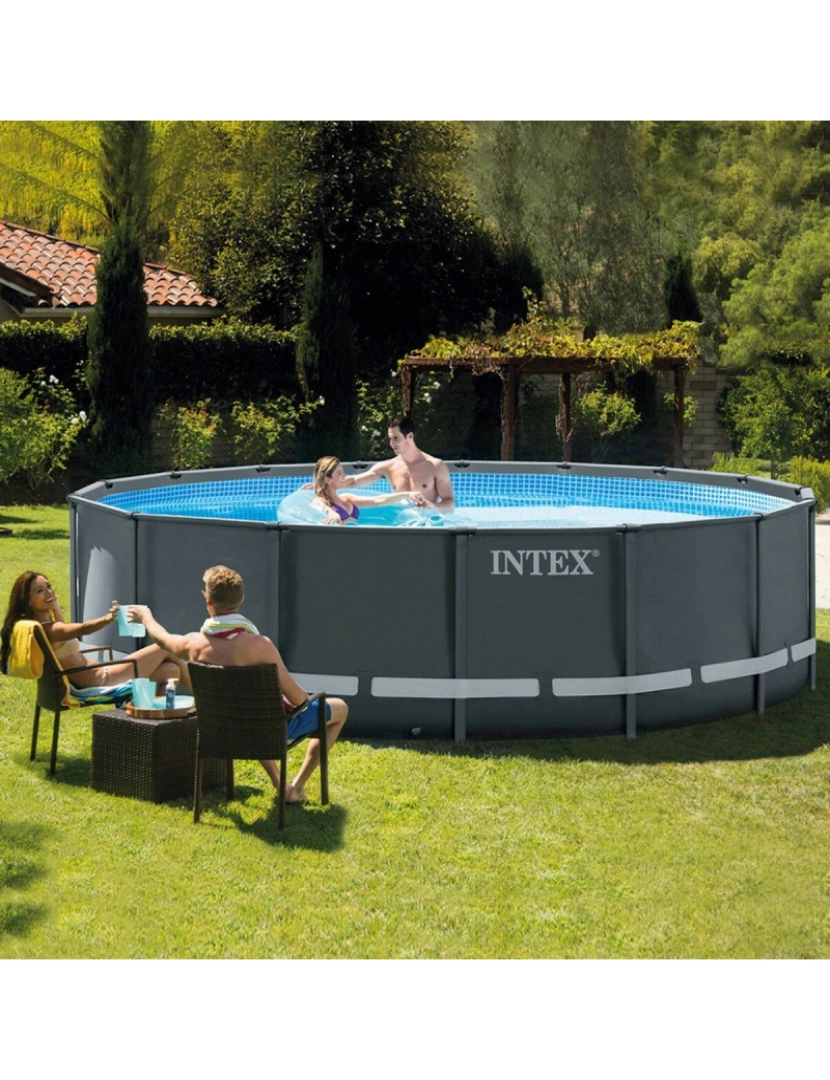 imagem de Piscina Desmontável Intex 488 x 122 x 488 cm2