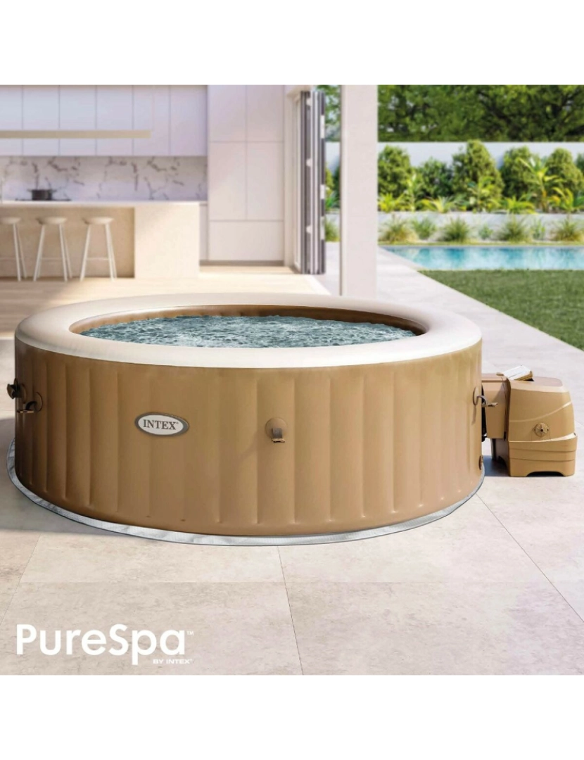 imagem de Spa Insuflável Intex 236 x 71 x 236 cm Castanho 1339 L2