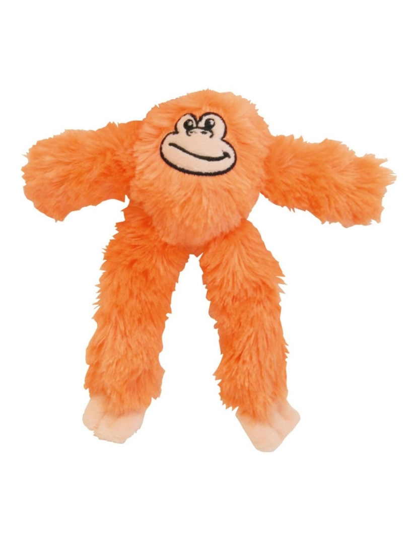 imagem de Brinquedo para cães Gloria Kika Laranja Macaco4