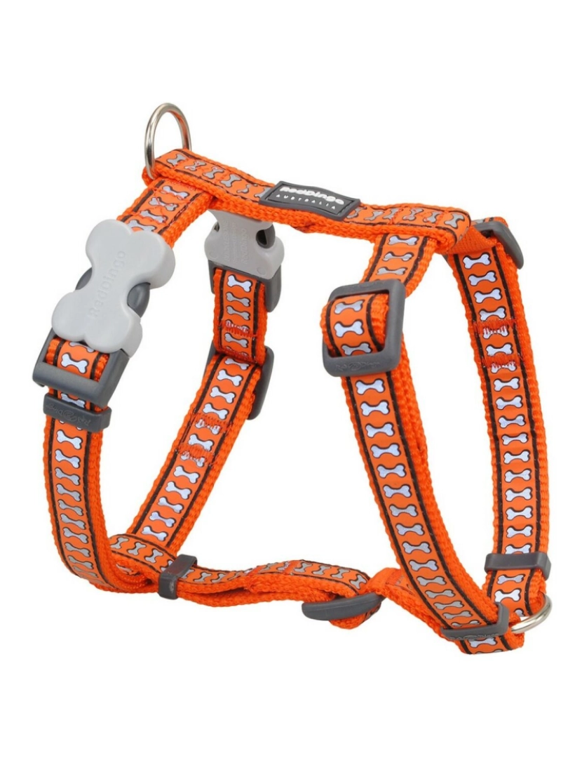 imagem de Arnês para Cães Red Dingo Osso Refletor 25-39 cm Laranja1