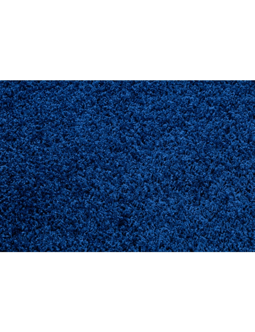 imagem de Tapete Soffi Shaggy 5Cm Azul Escuro5
