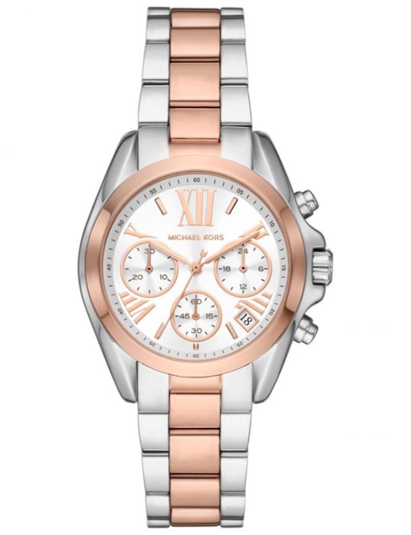 Michael Kors - Relógio Senhora Prateado e Rosa Dourado