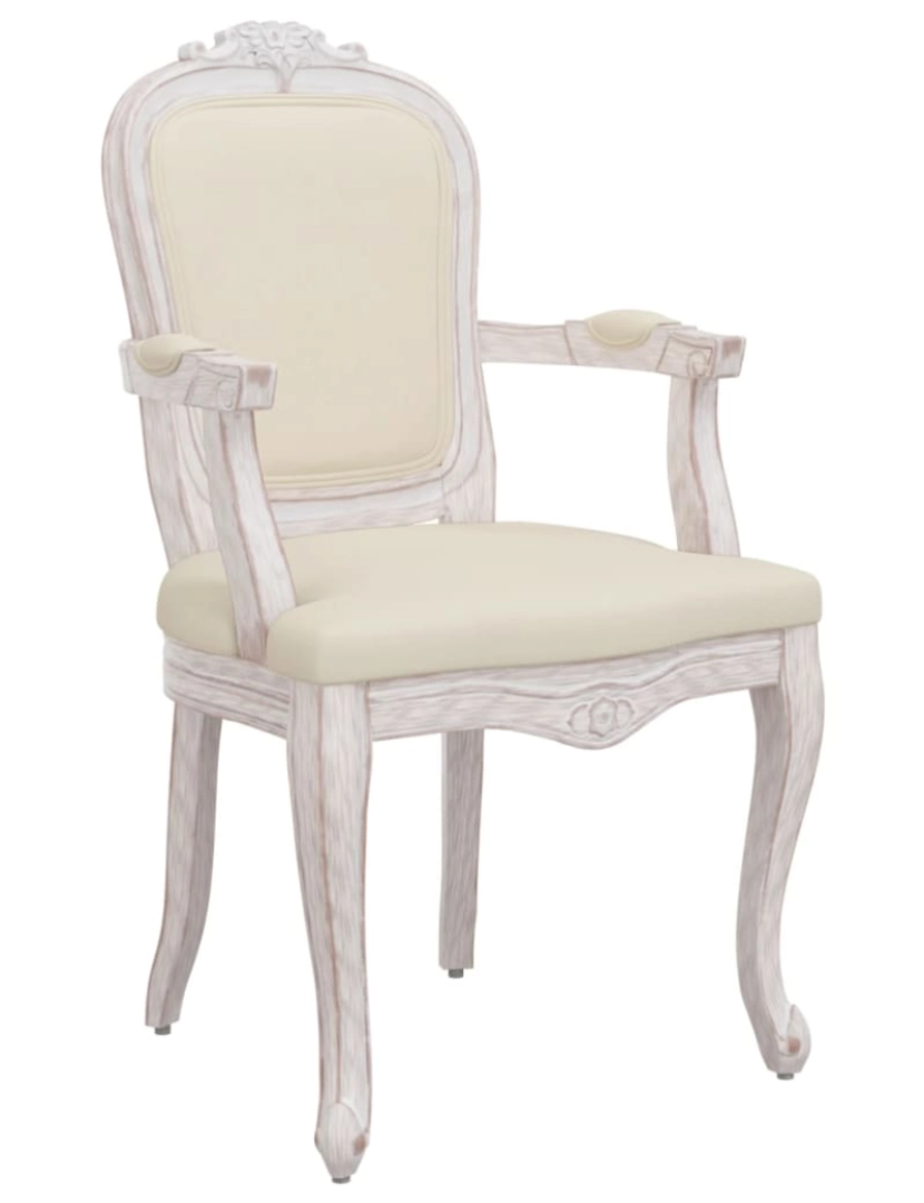 Vidaxl - vidaXL Cadeira de jantar 62x59,5x100,5 cm linho bege
