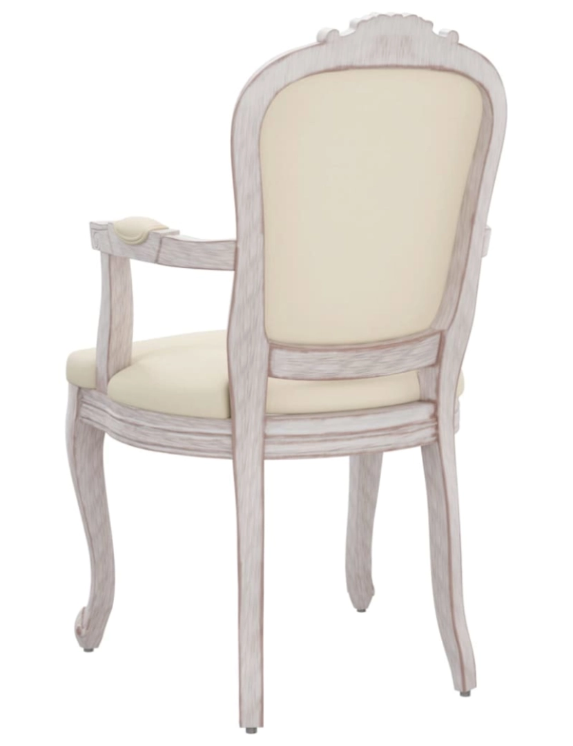 imagem de vidaXL Cadeira de jantar 62x59,5x100,5 cm linho bege6