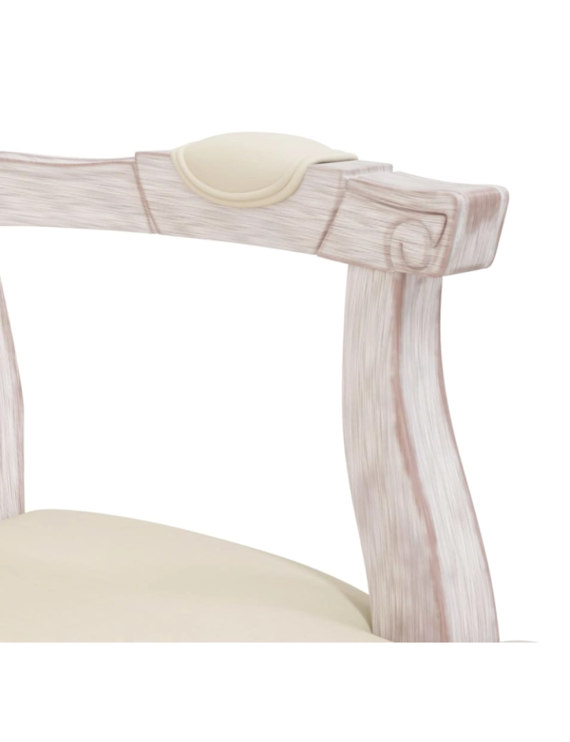 imagem de vidaXL Cadeira de jantar 62x59,5x100,5 cm linho bege7