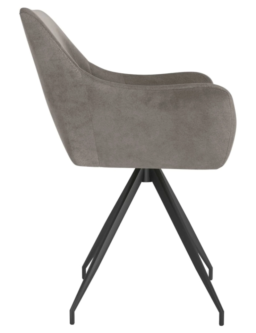 imagem de vidaXL Cadeiras de jantar 2 pcs veludo cinzento-claro6