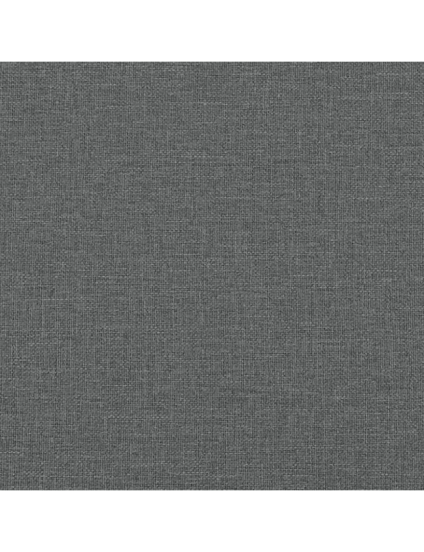 imagem de vidaXL Cadeira de jantar 62x59,5x100,5 cm tecido cinzento-escuro8