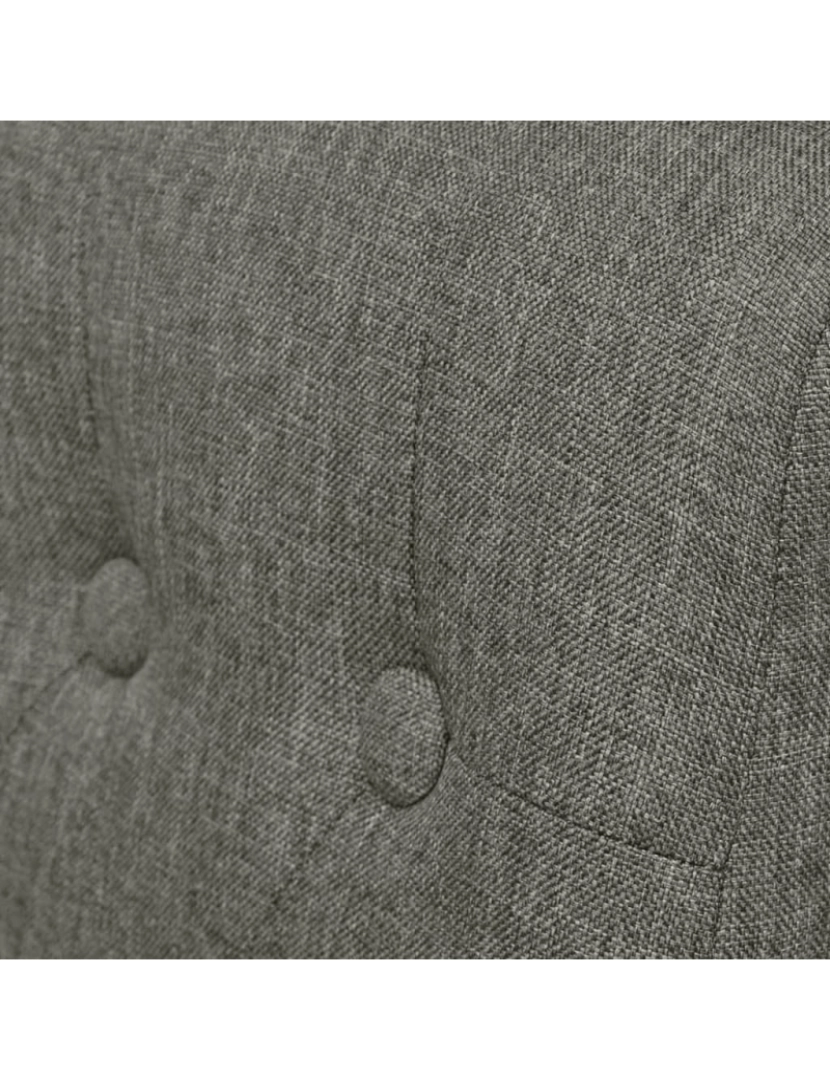 imagem de vidaXL Cadeiras de jantar 2 pcs tecido cinzento-claro7