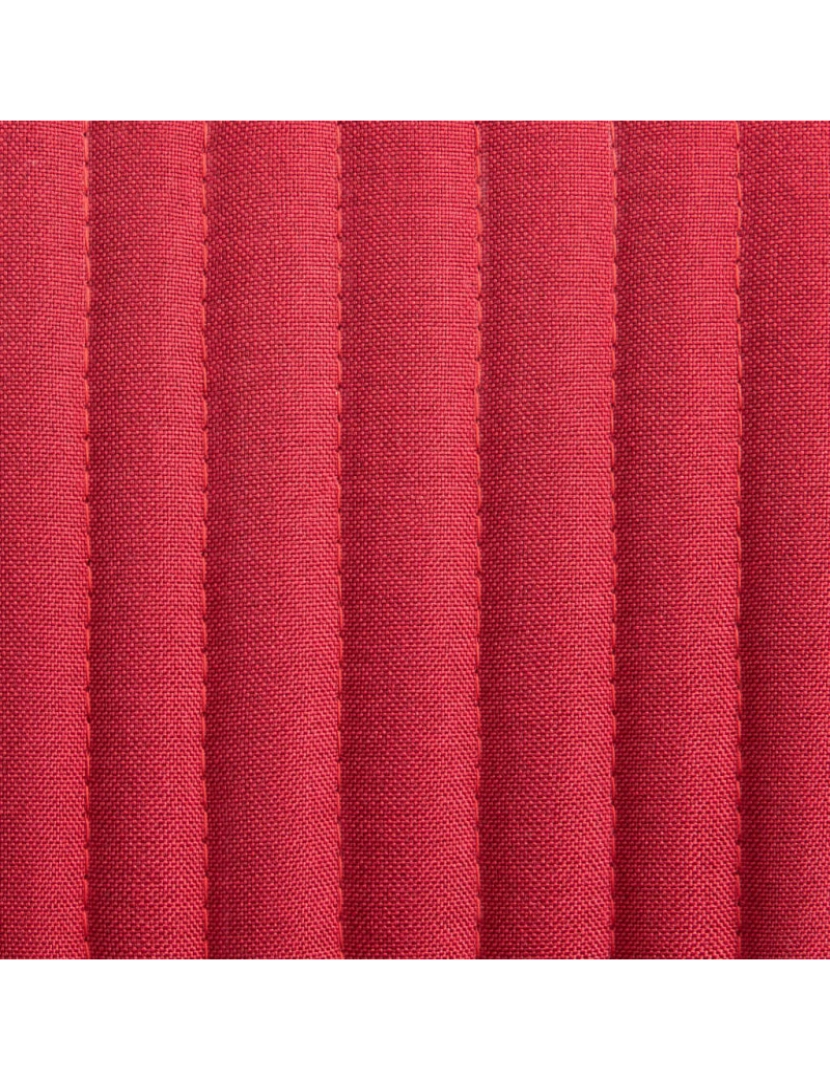 imagem de vidaXL Cadeiras de jantar 4 pcs tecido vermelho tinto8