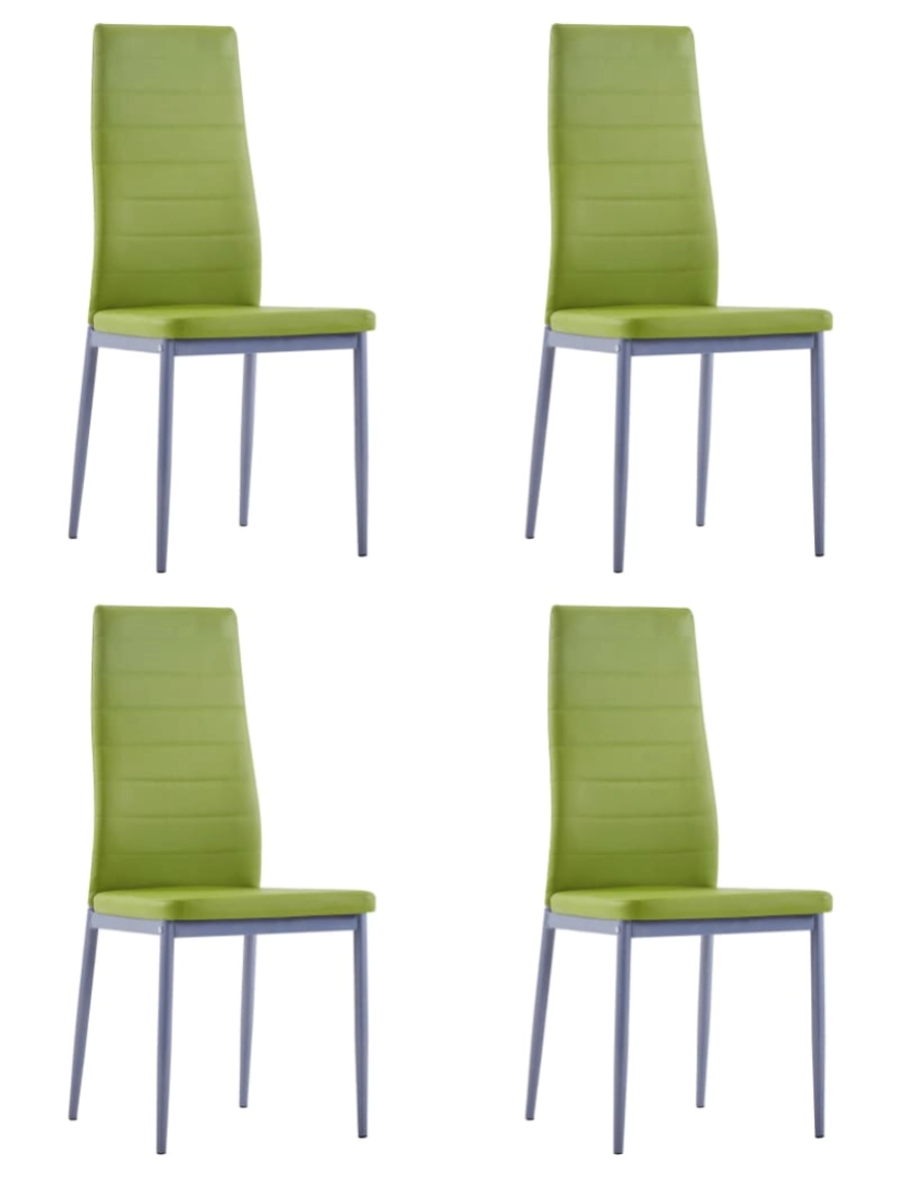 imagem de vidaXL Conjunto de jantar 5 pcs verde7