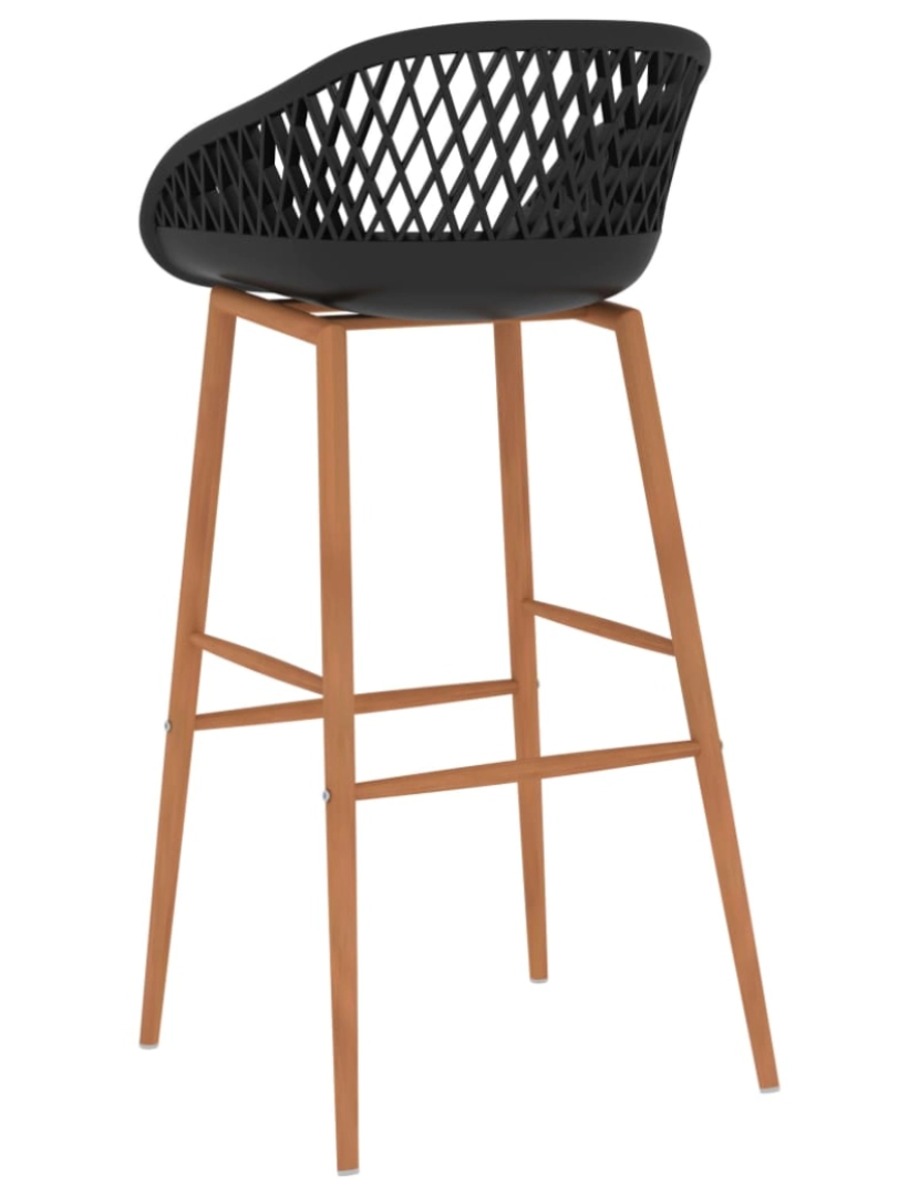 imagem de vidaXL 7 pcs conjunto de bar preto11