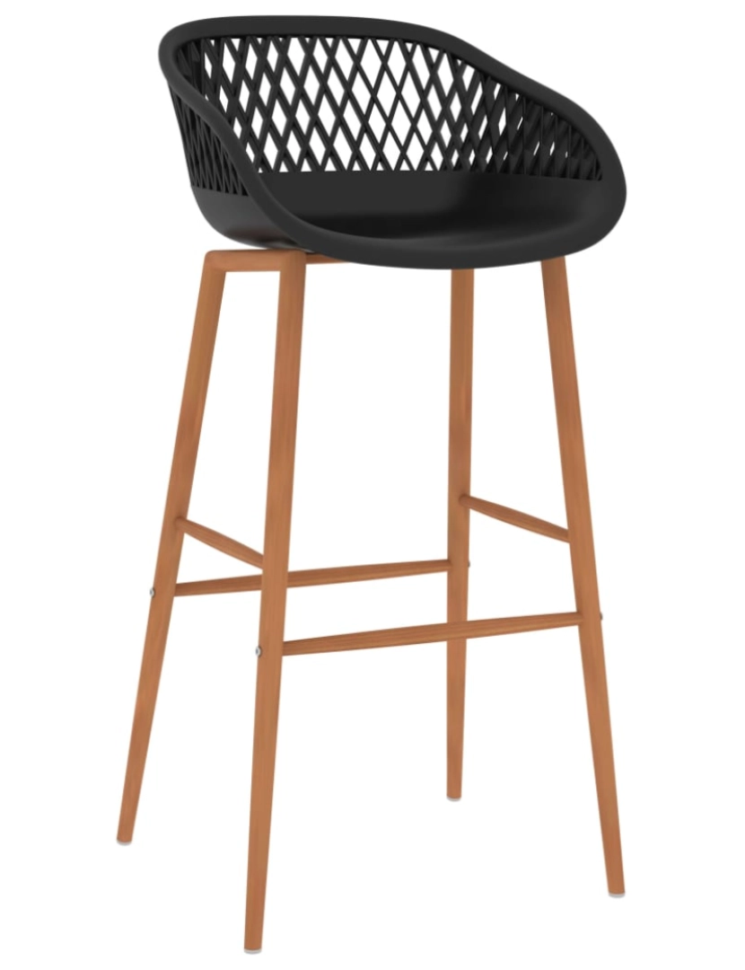 imagem de vidaXL 7 pcs conjunto de bar preto8