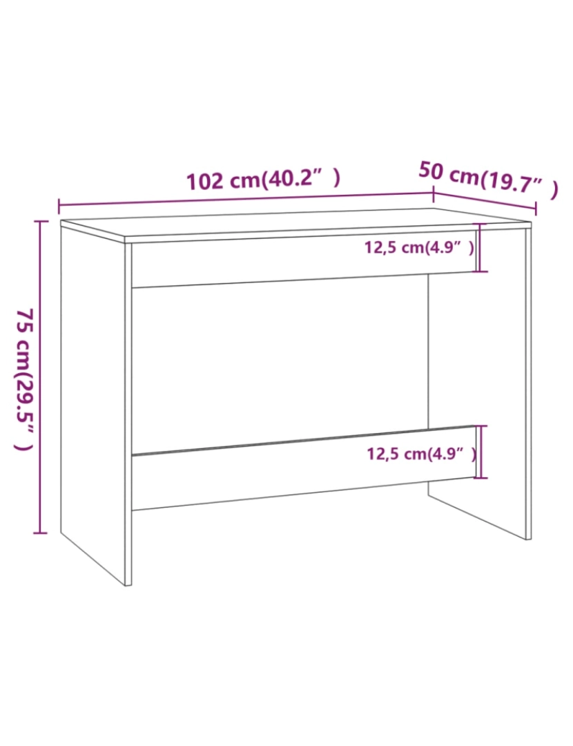 imagem de vidaXL 3 pcs conjunto de jantar contraplacado preto11