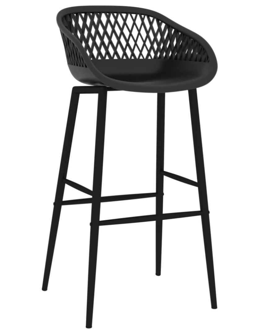 imagem de vidaXL 5 pcs conjunto de bar preto8