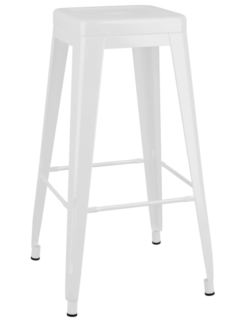 imagem de vidaXL 7 pcs conjunto de bar branco8