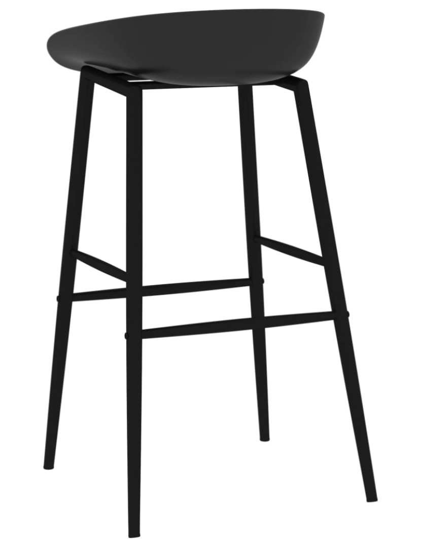 imagem de vidaXL 7 pcs conjunto de bar preto11