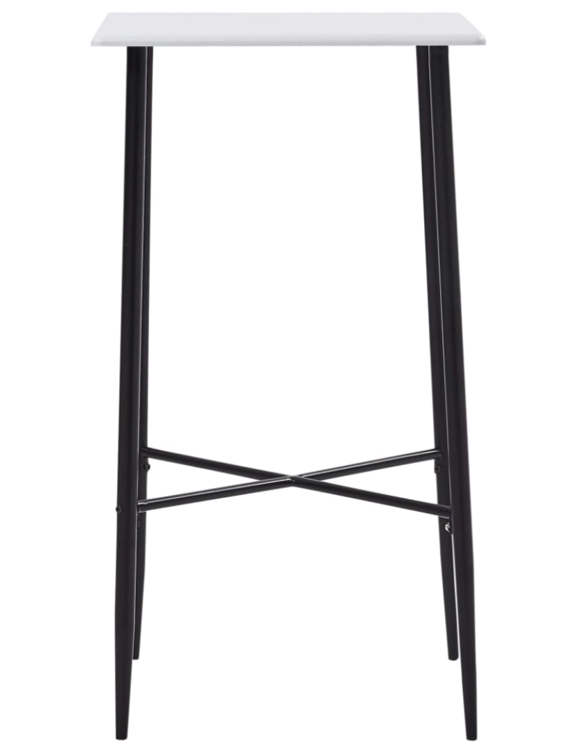 imagem de vidaXL 3 pcs conjunto de bar plástico preto4