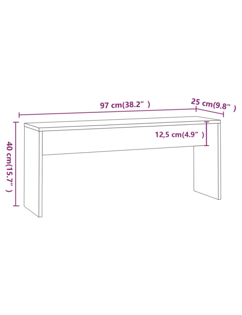 imagem de vidaXL 3 pcs conjunto de jantar contraplacado cor carvalho castanho11