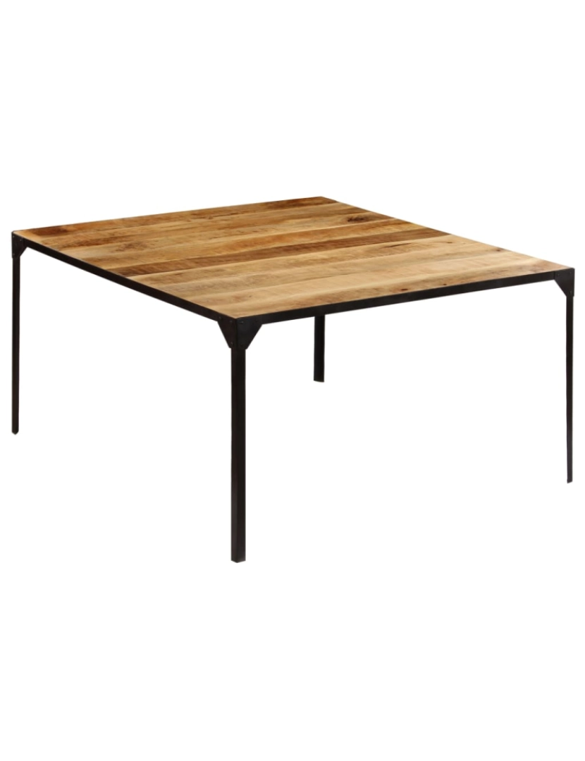 Vidaxl - vidaXL Mesa de jantar madeira de mangueira maciça 140x140x76 cm